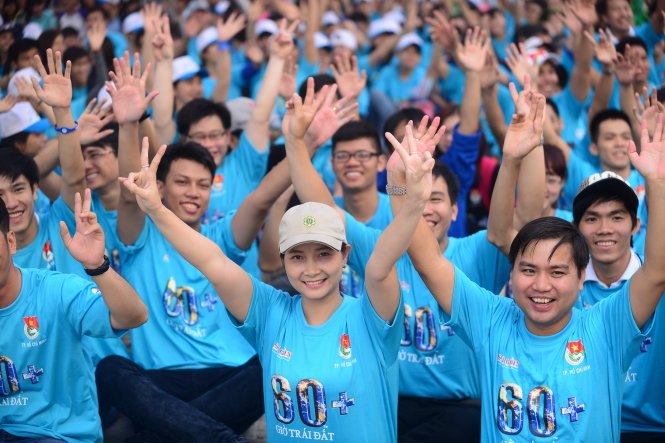 นครโฮจิมินห์เปิดการรณรงค์ “เอิร์ธอาวเออร์แห่งสีเขียวปี 2015”